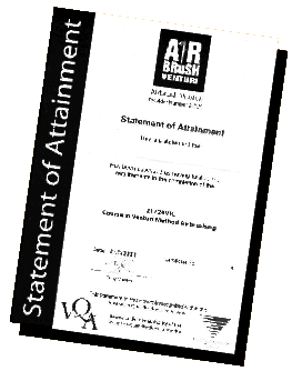 airtool company airbrush template